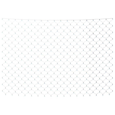 Sininen jouluvaloverkko Ghiulan 3x2 m (204 led-valoa ulos/sisälle)