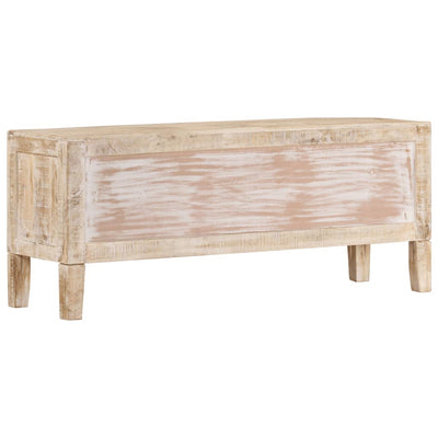 TV-taso 110x35x46 cm täysi mangopuu