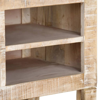 TV-taso 110x35x46 cm täysi mangopuu