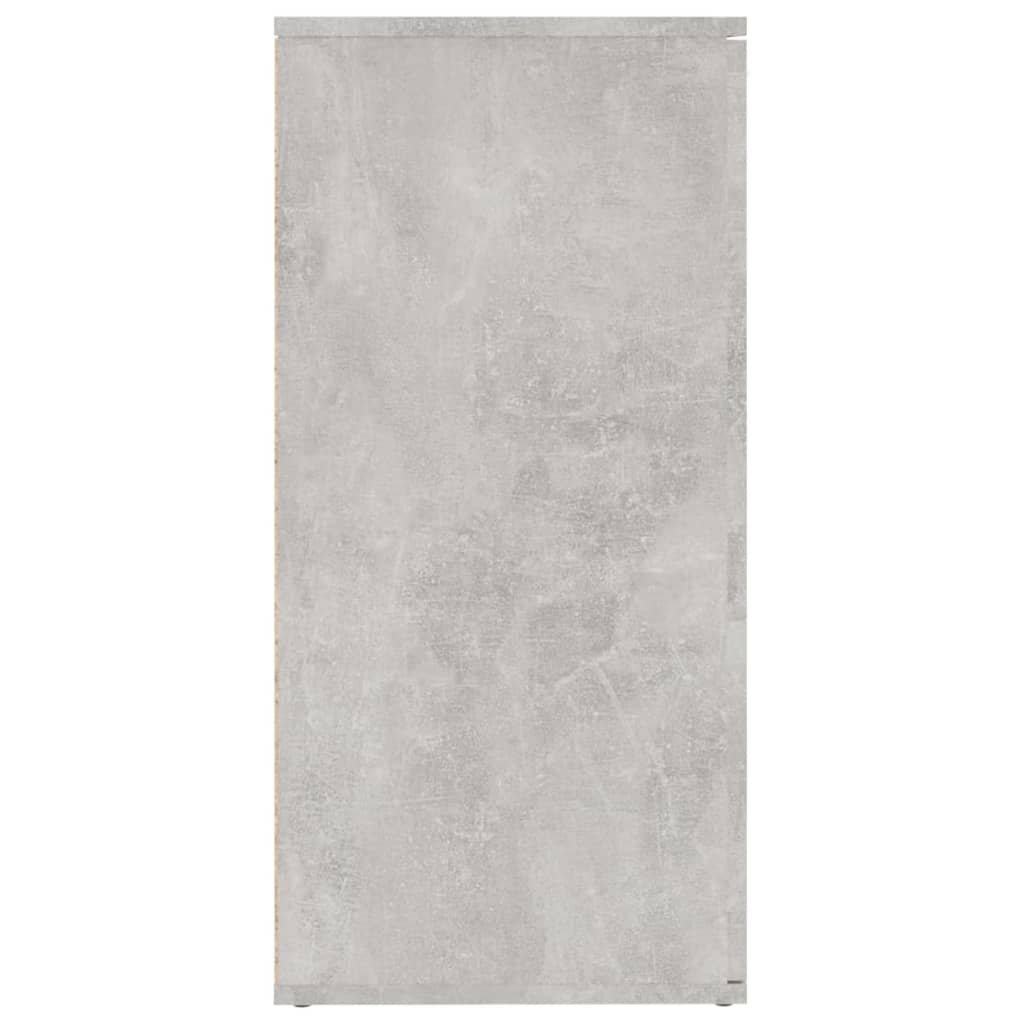 Betoninharmaa senkki Bayko 160x36x75cm (puinen)