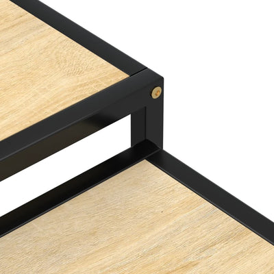 Sonoma-tammi teepöydät Machi (2 kpl mdf)