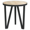 Teepöytä Sonoma-tammi Ø35 cm MDF