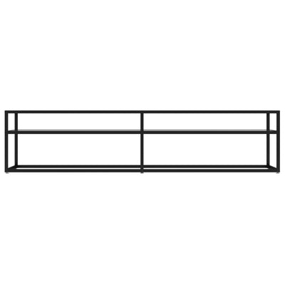 TV-taso läpikuultava 180x40x40,5 cm karkaistu lasi