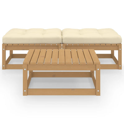 Puutarhasohvasarja Josefina (3-osainen, tyynyillä, mänty)