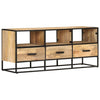 TV-taso 110x30x45 cm karkea mangopuu