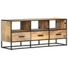 TV-taso 110x30x45 cm karkea mangopuu