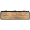 TV-taso 110x30x45 cm karkea mangopuu