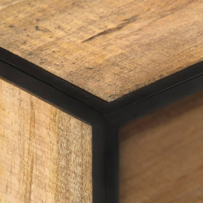 TV-taso 110x30x45 cm karkea mangopuu