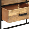 TV-taso 110x30x45 cm karkea mangopuu
