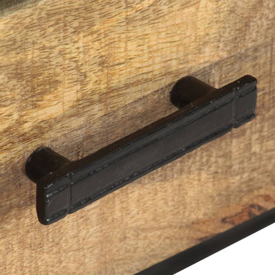 TV-taso 110x30x45 cm karkea mangopuu