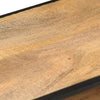 TV-taso 110x30x45 cm karkea mangopuu