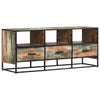 TV-taso 110x30x45 cm kierrätetty täyspuu