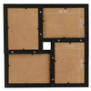 Kollaasi valokuvakehys 4x(13x18 cm) kuvalle musta MDF