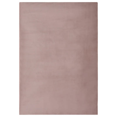 Matto jäniksen tekoturkis 200x300 cm vanha pinkki