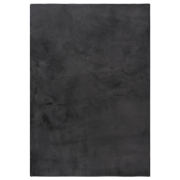 Matto jäniksen tekoturkis 200x300 cm antrasiitti