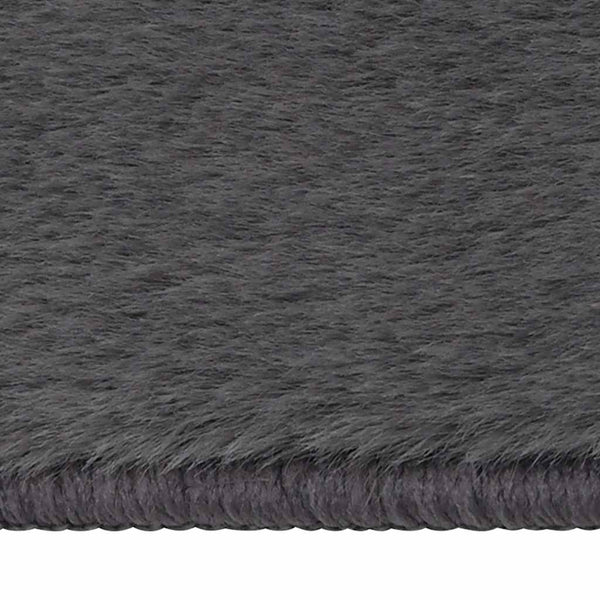 Matto jäniksen tekoturkis 200x300 cm antrasiitti
