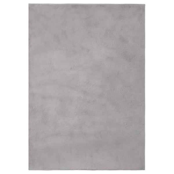 Matto jäniksen tekoturkis 200x300 cm harmaa