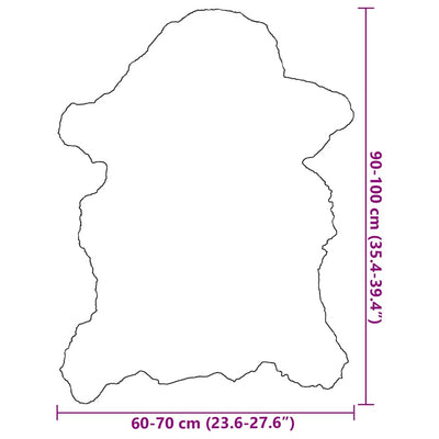 Kerma lampaannahka Rebigan 70x100cm