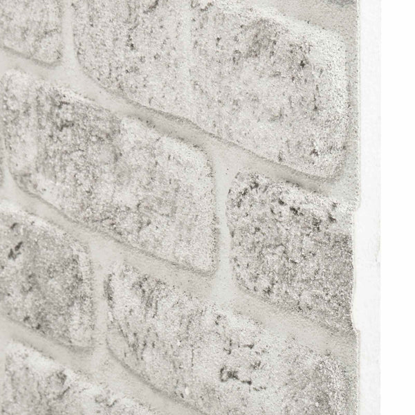 Seinäpaneelit 10 kpl 100 x 50 cm Vaaleanharmaa EPS vaahtomuovi
