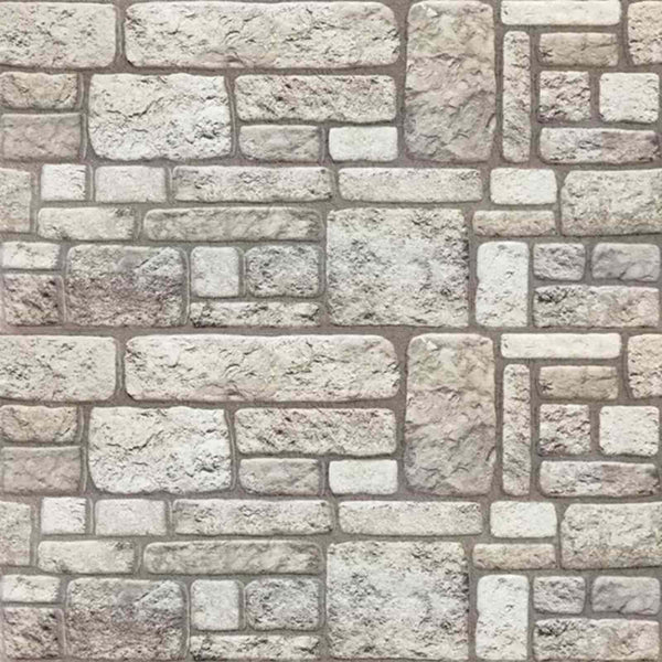 Seinäpaneelit 10 kpl 100 x 50 cm Harmaa EPS vaahtomuovi