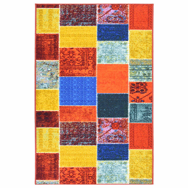 Käytävämatto monivärinen 80x100 cm