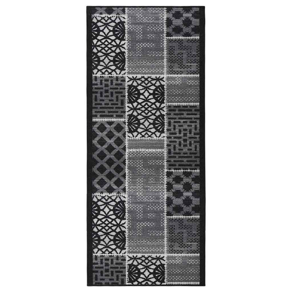 Käytävämatto musta 80x250 cm