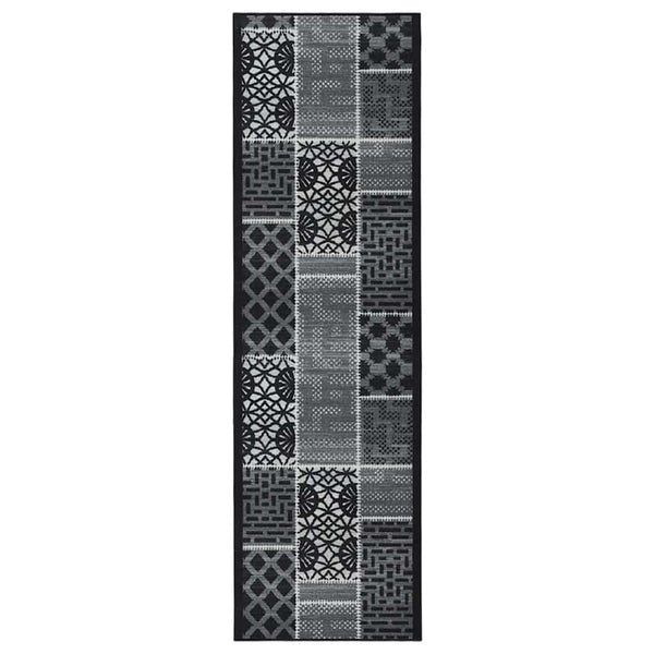 Käytävämatto musta 80x350 cm