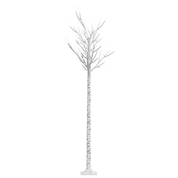 Joulukuusi 220 LED 2,2 m lämmin valkoinen paju ulos/sisälle