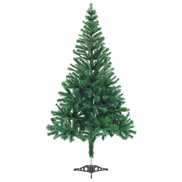 Tekojoulukuusi palloilla esivalaistu 210 cm 910 oksaa