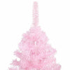 Tekojoulukuusi palloilla esivalaistu pinkki 120 cm PVC