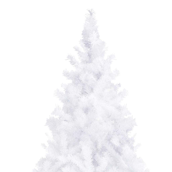 Tekojoulukuusi esivalaistu valkoinen 400 cm