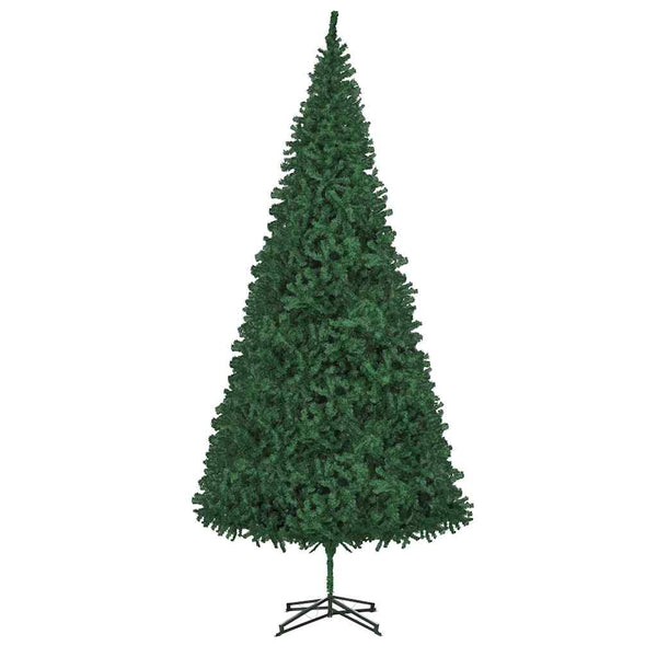 Tekojoulukuusi esivalaistu vihreä 500 cm
