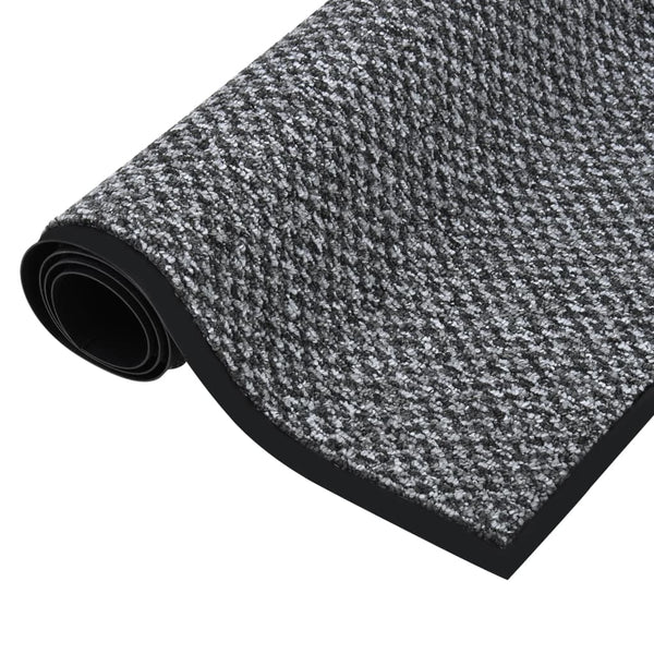 Harmaa ovimatto Roswell 80x120cm