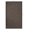 Beige ovimatto Roswell 90x150cm