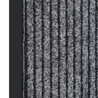 Harmaa ovimatto Tenonia 60x80cm (raidallinen)