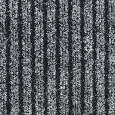 Harmaa ovimatto Tenonia 60x80cm (raidallinen)