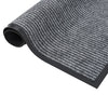 Harmaa ovimatto Tenonia 80x120cm (raidallinen)