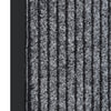 Harmaa ovimatto Tenonia 80x120cm (raidallinen)