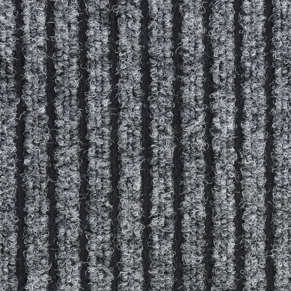 Harmaa ovimatto Tenonia 80x120cm (raidallinen)