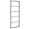 Pyyheteline musta 45x10x115 cm teräs