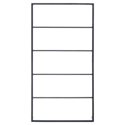 Musta pyyheteline Paulis 60x10x116cm (teräs)