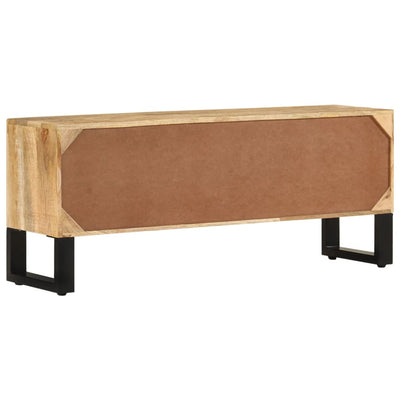 TV-taso 110x30x45 cm karkea mangopuu