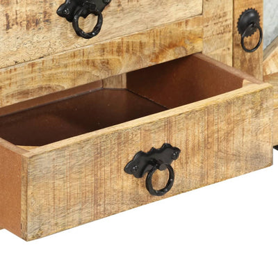 TV-taso 110x30x45 cm karkea mangopuu