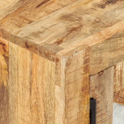 TV-taso 110x30x45 cm karkea mangopuu