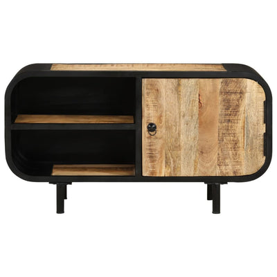 TV-taso 90x30x48 cm karkea mangopuu