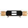 TV-taso 110x30x45 cm karkea mangopuu