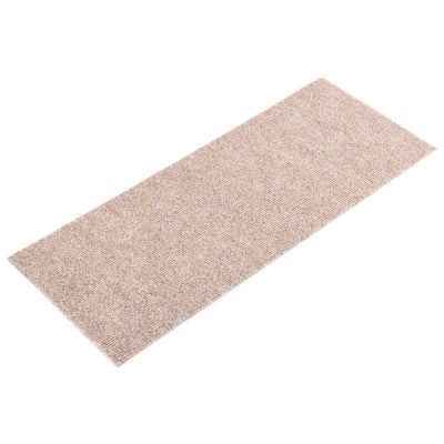 Itsekiinnittyvät porrasmatot suorakaide 15 kpl 60x25 cm ruskea