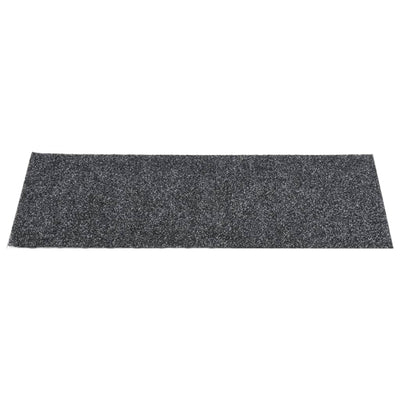 Itsekiinnittyvät porrasmatot suorakaide 15 kpl 60x25 cm harmaa