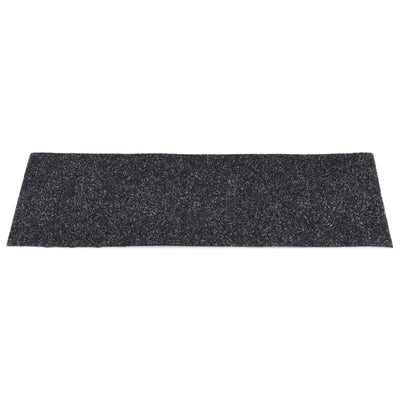 Itsekiinnittyvät porrasmatot suorakaide 15 kpl 60x25 cm musta