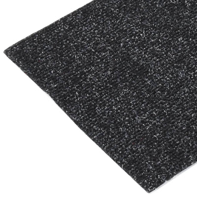 Itsekiinnittyvät porrasmatot suorakaide 15 kpl 60x25 cm musta